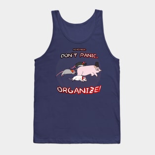 Don't Panic: Organize! (Full Color Version 1) Tank Top